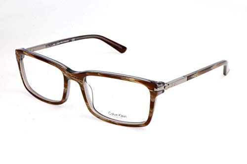 Preisvergleich Produktbild Calvin Klein Unisex-Erwachsene Brillengestelle, Brown, 56
