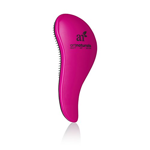 ArtNaturals Entwirrungs Detangling Haar Bürsten – 2er Pack (Rosa & Schwarz) – Kämmbarkeitshilfe - 6