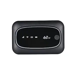 Decdeal 4G LTE CAT4 150M Unlocked Mobile MiFi Portable Hotspot Wireless WiFi Router SIM Card(Black)