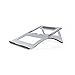Produktbild BESTUNE Laptop Stand, Faltbarer, tragbarer Desktop Laptop Halter, Aluminium Universal Verstellbarer Laptop Stand für Apple iPad MacBook Pro Air 11-15.6 Zoll-Silber