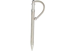 JJA Magnetic Think Ink Fidget Pen, Metal Roller Spring Flex Ball, Creative Fidget Anxiety Toy, Stress Relief for Adults, Suitable for Traveling, Office & School Work (Pack of 1)