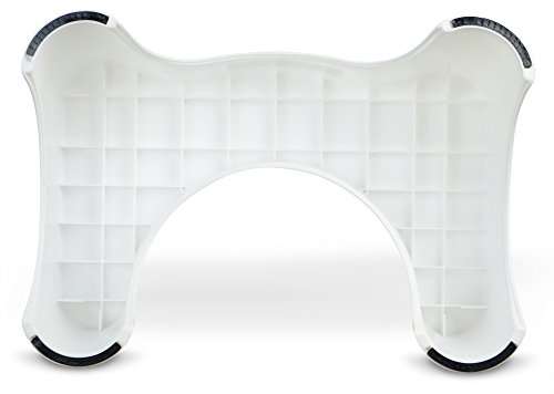 Dr. Wellthy – DER Toilettenhocker – einfache und effektive Prävention gegen Hämorrhoiden, Verstopfung oder Reizdarm zur Darmsanierung, Darmreinigung, Entgiftung unterstützend geeignet – für eine gesunde und aktive Darmflora (Toilettenhocker) - 4