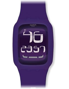 Swatch Touch Unisex Digitaluhr Violet SURV100