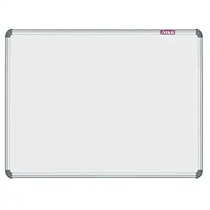 Jaykal Nova Non-Magnetic Single Side White Board, Writing Boards for Kids, Home, School, Classroom, Office, Teacher, Teaching, Student and College(1.5 Feet x 2 Feet, Pack of 1)