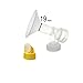 Maymom Breast shield w/Valve and Membrane for Medela Breast Pumps (19 mm, X-Small, 1-Piece)