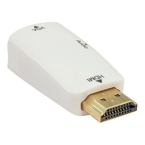 The Pi Hut HDMI zu VGA Adapter mit Audio Ausgang für PC, Laptop, Raspberry Pi an VGA Monitor, 100% Raspberry Pi kompatibel - 2