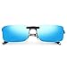 Produktbild Fletion Gespiegelte Linsen Polarisierte Clip-On Driving Sonnenbrille Clips Angeln Brillen für Brillenträger