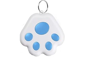 FOHIL Mini lokalizator GPS dla kota/psa, tracker dla zwierząt domowych, psów, kotów, bagaż, portfel, wyszukiwarka kluczy, akcesoria do obroży, inteligentne śledzenie Bluetooth, wodoodporne przenośne