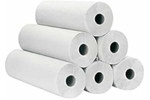 DSTOCK60- Lot de 6 rouleaux de draps d'examen - 50 x 35 cm - Draps médicaux 50 x 35 cm- Draps d'examen pour cabinets médicaux - Soins - Hygiène