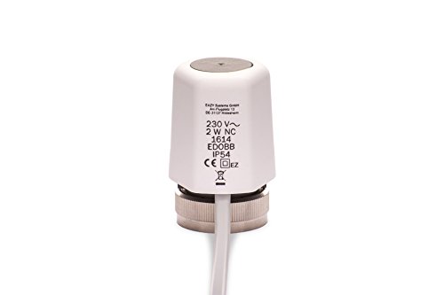 Stellantrieb 230V für Fußbodenheizung, M30x1,5 NC (stromlos geschlossen) passend für nahezu jeden Heizkreisverteiler BUDERUS, Homeatic IP, Heimeier u.v.m. siehe Beschreibung - 3