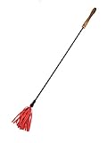 Rouge Garments One Size Red Wooden Handle Ridding Crop