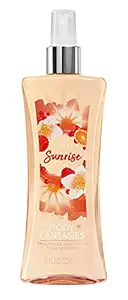 BODY FANTASIES SIGNATURE Fragrance Body Mist for Girls & Womens Sweet Sunrise Fantasy, Long Lasting Body Spray and Perfume for Women, No Gas, Made in USA, 236 ml