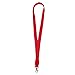 Price comparison product image DDOQ LED Light Up Neck Strap Band Lanyard ID Badge Hanging Rope 75x2cm (Red)