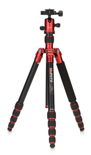 MeFoto A1350Q1R RoadTrip kompakt Stativ kit 1 in Aluminium rot MeFoto A1350Q1R RoadTrip kompakt Stativ kit 1 in Aluminium rot
