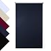 Produktbild SHINY HOME® Verdunkelungsrollo Thermorollo Verdunklungsrollo 80x230cm Marineblau Blickdicht Rollo klemmrollo ohne bohren Klemmfix Seitenzug inkl. Montagezubehör