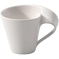 Villeroy & Boch NewWave Mocha/Espresso Cup, 80 ml, Premium Porcelain, White