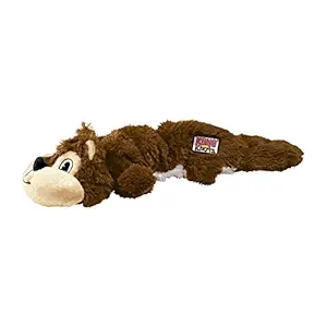 KONG Scrunch Knots Squirrel Dog Toy, Medium/Large