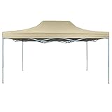 La cubierta del techo es de tela de oxford con una capa del PVC y es 100% impermeable y protectora de rayos UV. La carpa es plegable para facilitar su almacenamiento y transporte.