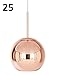 Produktbild Tom Dixon - Copper Pendant - Pendelleuchte - Pendellampe - Farbe: Kupfer - Ø 25 cm EU