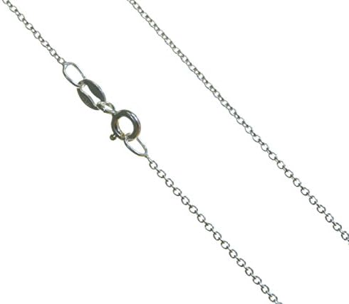 Quality Sterling Silver Ladies Belcher Chain 18"