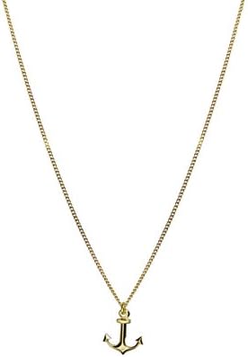 Tomshot Necklace Anchor Symbol 40 cm Gold Plated
