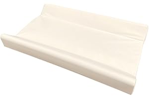 IDELIO Fasciatoio in PVC a due sponde cm80x50x10 con tasca di fissaggio completamente Atossico a Norma Europea EN71, Normativa REACH test Antiribaltamento a Norma Europea EN 12221-1/2, facile pulizia