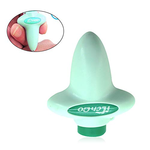 Preisvergleich Produktbild Umiwe Elektronischer Stichheiler Gegen Juckreiz, Brennen, Schmerzen Mückenstich Schmerzstiller Chemikalien Frei Natürlicher Kristall Baby Mückenstich Heiler(Grün)