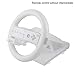Produktbild High Performance Racing Game Lenkräder Lenk Racing Wheel Griff Grip Geeignet für Wii Mario Kart Weiß - Weiß