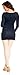 Zeta Ville - Women's Maternity Stretch Tunic Top with Pleats Long Sleeves - 941c (Navy, 12)