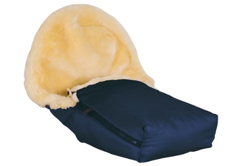 Preisvergleich Produktbild Kinderwagen Fellsack / Fußsack Model RIGA, anthrazit