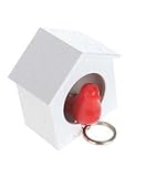 Soporte De Llave Llavero Gorrion Casita De Pajaros Decorar Pared Regalo...