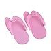 Anself 12 Pair Disposable Slippers For Pedicure Salon Foot Spas Soft Flip Flop Foam Slipper (Color: Random delivery)