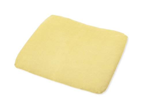 Pinolino Supersoft Changing Mat with Terry Cloth Cover (Plain White/Yellow)