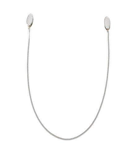 5 Pinces à Bavoir Dentaire - Pour Patients, En Plastique, Avec Chaîne Pratique