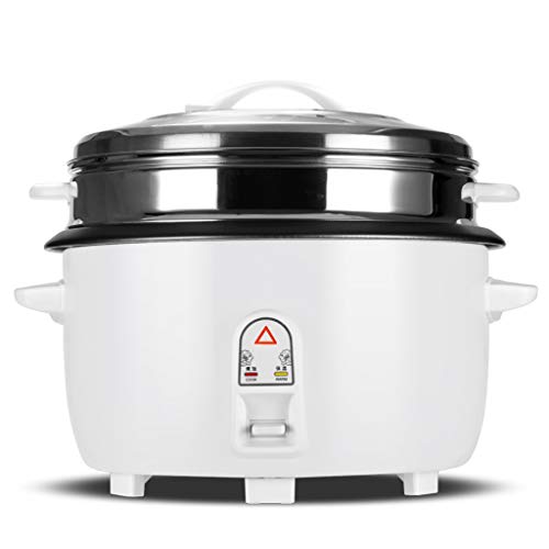 Cuiseur à riz Cuiseur de riz de 10L 220V multifonctionnel Commercial Marine Marine cuiseur de riz de grande capacité, commande à un bouton et fonction de maintien automatique au chaud-pour restauratio