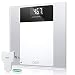 Produktbild Deik Personenwaage Digitale Waage Körperwaage, aus Sicherheitsglas Großem, LCD-Anzeige, Hohe Standsicherheit, 5kg-180kg, Inkl. Maßband und 2*AAA-Batterien