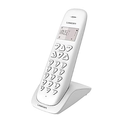 LOGICOM VEGA 150 Téléphone Fixe sans Fil Blanc