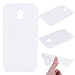 Produktbild LMFULM® Hülle für Samsung Galaxy J3 (2017) DUOS (5 Zoll) Weiche TPU Schutzhülle Ultra Dünne Design Flexible Silikon Rückschale für Samsung Galaxy J3 (2017) DUOS Weiß