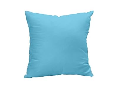 Soleil d'Ocre 527236 Alix Housse de Coussin Polyester Turquoise/Bleu 40 x 40 cm