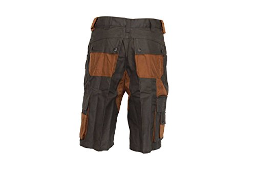 Vee and Kay Profi-Arbeitsshorts Kurze Hose Oliv/Braun by Giugiaro Design Größen 42-64 - 2
