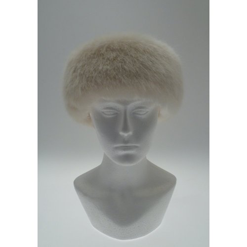 Moore and Moore Faux Fur Huff (Headband) (Ermine)