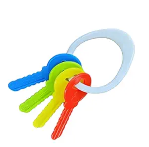 Little Innocents Baby Teether Key Rattle for Infants (Pack of 1)