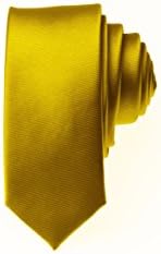 Necktie (Slim 5 cm, Gold)