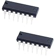 74HC32 - Quad 2 Input OR Gate IC - DIP-14 Package - Pack Of 2