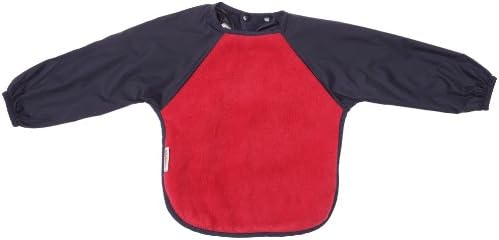 Silly Billyz Waterproof Cotton Velour & Nylon Long Sleeve Toweling Bib