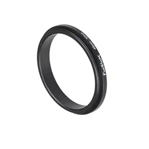 Fotodiox 49mm - 52mm, 49-52mm Macro Close-up Reverse Ring, Anodized Black Metal Ring, for Nikon, Canon, Sony, Olympus, Pentax, Panasonic, Samsung Camera