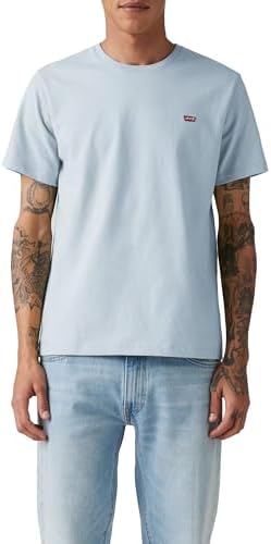 Levi's SS Original HM Tee Niagara Mist Slub Jer, Niagara Mist, S