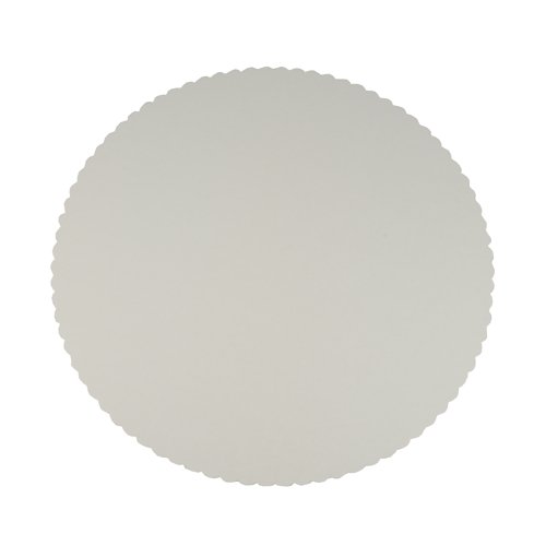 Papstar 1235 Tortenunterlagen Pappe "pure" rund 30 cm, 32x 10er Pack, weiss
