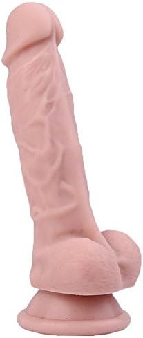 WWMLY 18.5 cm M Realistic Slicone Love Wand Soft Flexible and Skin-friendly Ø 3.5 cm