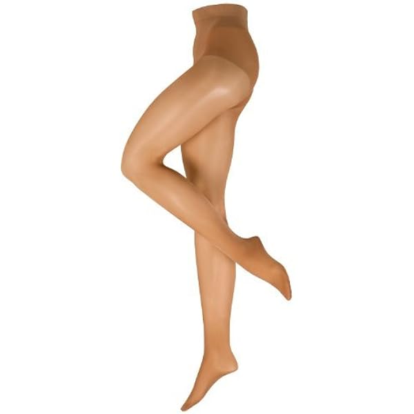 Nur Die Ondoorzichtige panty van 40 DEN, zachte, matte look, comfortabele tailleband, inzetstuk, versterkte neus voor dames (maat - 40-44/M